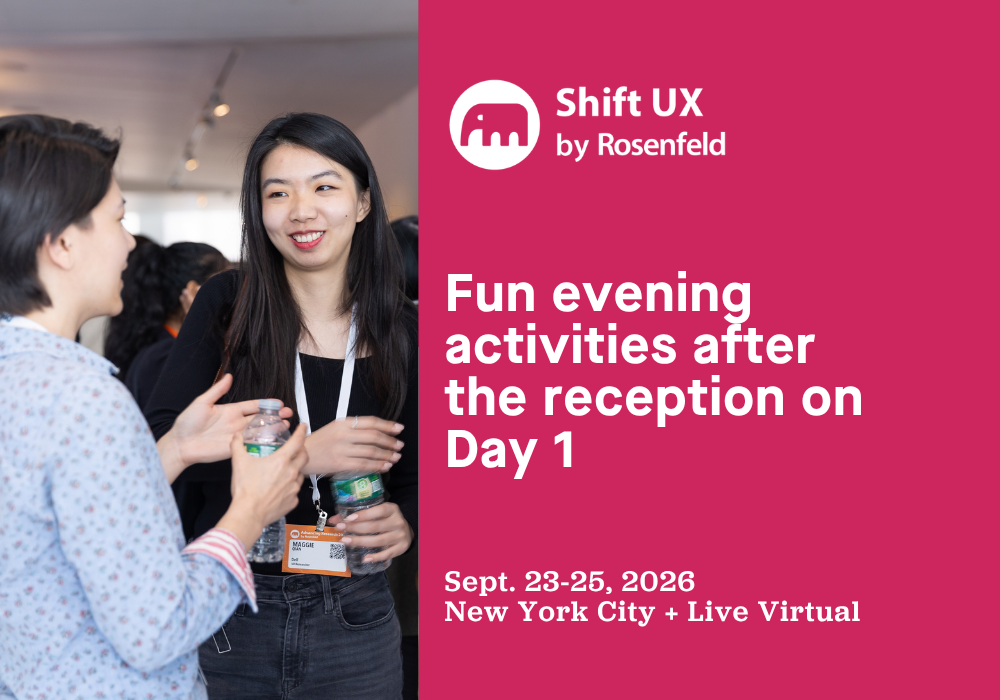 Shift UX-fun evening activities